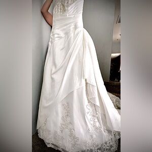 Beautifully beaded bridal gown from Brilliant Bridal.